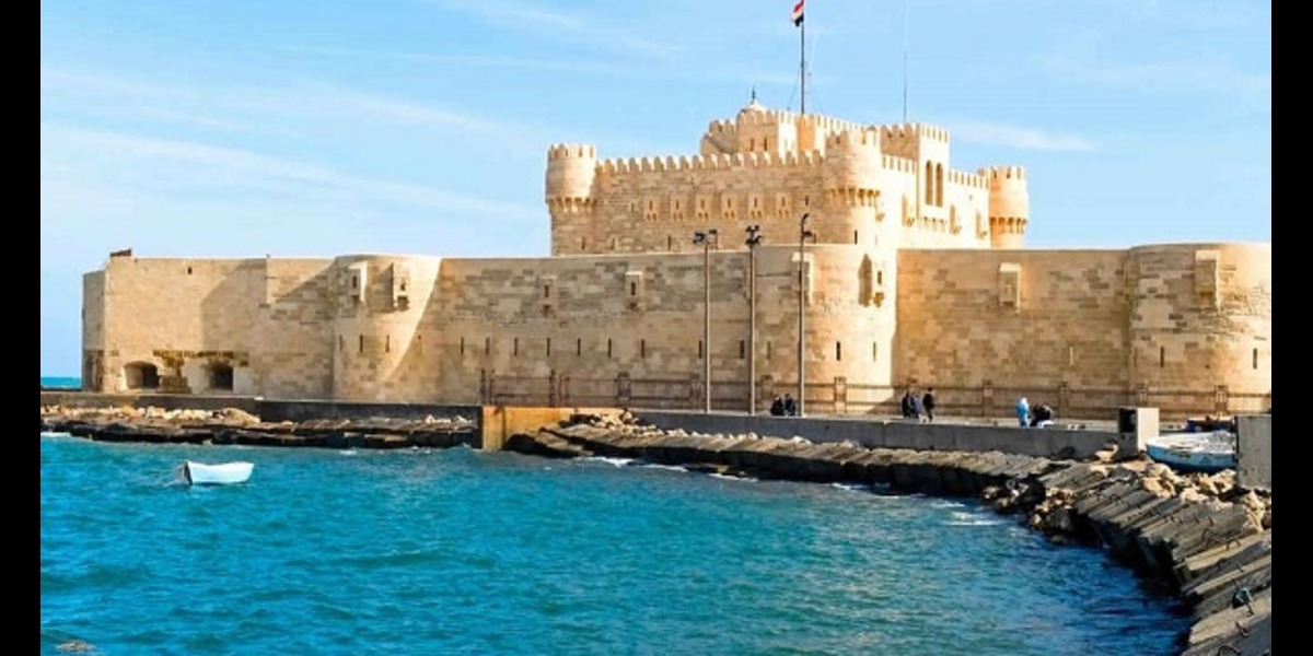 Alexandria, Egypt, Mediterranean Sea, Alexandria Library, Bibliotheca Alexandrina, Citadel of Qaitba